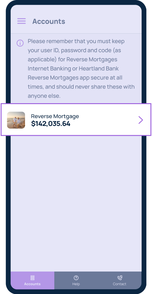 Apply for cash reserve