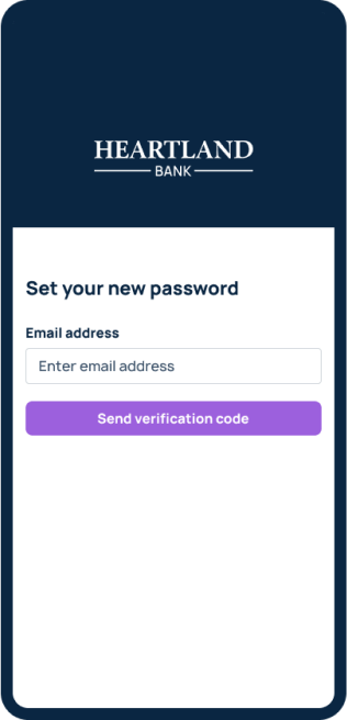 Reset your password
