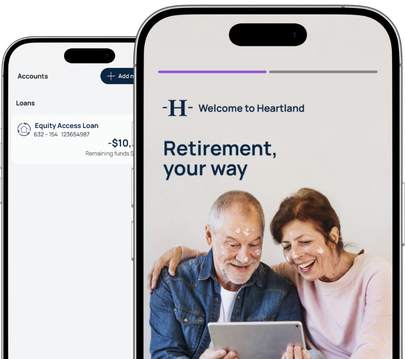 Heartland mobile app account summary